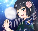 ツヤのある綺麗系のイラストお描き致します SNS用のアイコン制作等承ります イメージ4