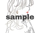 SNSなど似顔絵アイコン作ります 誰ともかぶらない素敵なアイコンに♩ イメージ2