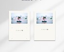 結婚式用二つ折り席札テンプレートをお渡しします スマホ1台でできる◎ A6用紙に印刷するだけ♩名入れ代行可能 イメージ5