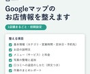 小さなお店のGoogleマップ情報を整えます 写真・メニュー・営業時間・予約先まで1店舗まるごと整備 イメージ1