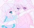 イラストを作成します 可愛いアイコン、ヘッダー、立ち絵などお受け致します イメージ2