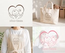 商用可◎ナチュラルでかわいい手描きロゴを制作します 【5名様限定】想い伝わる手描きロゴ｜AIデータ込・開業にも！ イメージ7