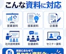 メモや文章からPowerPoint資料を作成します 構成から整えて見やすく伝わる資料にします イメージ2