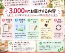 Instagram投稿を3枚作成します 小さなお店向けに企画・画像・文章まで作成 イメージ2