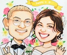 結婚式のウェルカムボードを手描きで制作します ★下書き確認あり！結婚祝いのプレゼント、結婚記念にぜひ♡ イメージ8