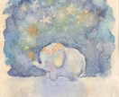 アナログでほんわか優しいタッチのイラスト描きます ブログの挿絵やアイコンにほんわか水彩イラストはいかがですか？ イメージ6