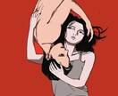 キャッチーでメッセージ性を感じるイラストを描きます カワイイからかっこいいまで幅広く対応/セール中 イメージ6