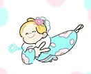 あなただけの特別なイラスト描きます 唯一無二のレトロでポップなイラスト！とっておきの可愛さを♪ イメージ8