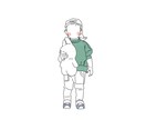 線画でのイラスト描きます お写真を元にあなたにとって特別な1枚を！ イメージ3