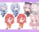 キャラの存在感がある美麗なイラスト描きます 丁寧な作業、ヒアリングが好評！各お客様にぴったりの作品を提供 イメージ4