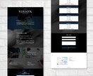 シンプルなのに人目を惹くWEBサイト制作します コスパとデザイン性が高いHP制作をお探しの方、お任せください イメージ2