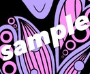 sampleのようなイラストを描きます お洒落な絵を部屋に飾りたい、または壁紙などにしたい方へ、 イメージ8