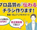 初回モニター価格！集客を整える。チラシ制作します いいお店の「もったいない」を解消！魅力を整え、集客を加速。 イメージ1