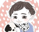 赤ちゃん・お子さまのきらきら♡アイコン描きます SNS利用や記念日のプレゼントに利用してみませんか？ イメージ6