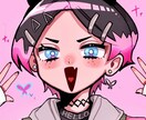 目を惹く！アイコン・サムネイラストをお描きします ◆SNS用アイコン・サムネイル用イラストなどを承ります！ イメージ6