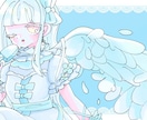 女の子描きます フリルやリボンのついたお洋服や、可愛い女の子が好きな方へ イメージ3