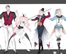商用可●人物イラスト制作✦イラスト描きます 細かい修正無制限✦SNS用、Youtube用など! イメージ6