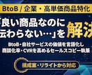 BtoBのLPや案内文を売れる文章にします 問い合わせが増えない企業に！成約率を高める文章へリライト イメージ1