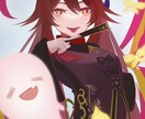 1枚絵を制作します 厚塗りタッチなキレイ系イラスト イメージ4