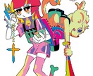 デフォルメ・ポップでかわいいイラストをご提供します アイコン／グッズ／挿絵に使えるオリジナルイラスト イメージ1