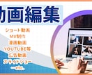 動画編集お任せください！諸々承ります 編集、オリジナルMV、ショート動画、マンガ動画……etc. イメージ1