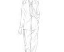 デッサン風のファッションイラスト描きます 様々な雰囲気でイラスト仕上げます イメージ5