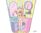 商用利用OKイラストレーターがイラストを描きます ブログやSNSの記事にピッタリ！ポップで明るいイラスト イメージ8