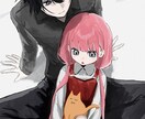かわいい一枚絵を描きます 温もりのある厚塗りが得意です！ イメージ2