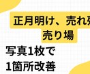 正月明け売れ残る売り場｜写真1枚で1ヶ所改善します 正月明け、売れ残りを1ヶ所で止める イメージ1