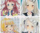 アナログ色紙お描きします オリジナル、版権お好きなものお描きできます！ イメージ1