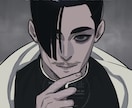 耽美少年～中年までイラスト・夢絵・アイコン承ります 貴方の推しをゼロから丁寧にビジュアル化致します♡贈り物にも◎ イメージ7