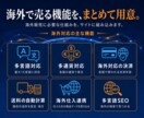 海外向けネットショップ構築します 15言語・多通貨に対応。世界に売れるお店を。 イメージ4