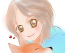 ふんわりした雰囲気のイラスト描きます 優しい色合いのSNSアイコンが欲しい方必見! イメージ3