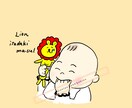 赤ちゃん・お子さまの「今」を似顔絵に残します ・世界にひとつのクスッと笑えるほっこりイラスト イメージ3