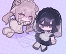ラフ提出なし◎ミニキャラ制作します 小さくてかわいい二頭身！やりとり簡略 イメージ8