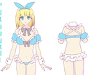 アイドルやコンカフェ等用衣装デザインします 追加料金無しで商用利用可！世界に1つの衣装デザインします！ イメージ3