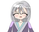 アニメのようなかわいい正面絵を描きます 商用利用可能！ココナラ最低価格で手軽に自分だけのアイコンを イメージ1