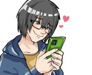 貴方だけのオリジナルキャラクター描きます 最短即日納品で、魅力的な貴方の為のイラストお描きします イメージ2