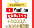 Youtube 4000時間＆1000人拡散します ✨期間限定価格✨ユーチューブのチャンネル収益化まで拡散します イメージ1