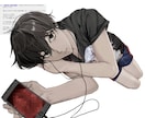 やりとりなし完全おまかせイラスト｜丸投げで承ります 丸投げで歌ってみた・配信サムネイルなどのイラストを描きます！ イメージ8