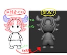 フィギュア・ソフビ原型製作の少額プランやります コストを抑えて理想の原型を作ろう イメージ3