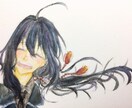 アナログでアイコンイラスト描きます 夏休み期間中値下げしてます!ご気軽にお願いします! イメージ3