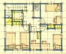 一級建築士が「今の間取り図」をアップデート致します ▶︎住宅設計30年のキャリアを活かした「間取り図」提案です。 イメージ4