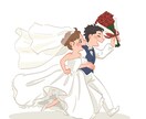 ゆるくて可愛いタッチの似顔絵を描きます アイコンや記念日のプレゼント等に最適です！ イメージ2