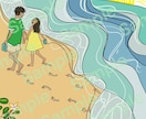シンプルであなたらしいイラスト描きます アイコン、おうちのアート、贈り物にあたたかみを添えて イメージ6