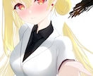 サムネイルやグッズ等のイラストを製作いたします 透明感のある女の子を描きます！ イメージ2