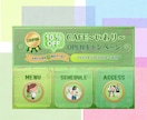 LINE公式リッチメニューをデザインいたします LINEリッチメニューをCanva有料版でお作りします。 イメージ8