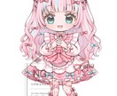 キラキラ可愛いミニキャラ描きます あなたのキャラをキラキラな可愛いミニキャラで描きます イメージ5