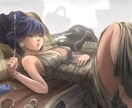 重厚な厚塗り1枚イラスト描きます 厚塗りで迫力あるイラストであなたの世界観を表現します イメージ2