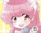 完成品イラスト素材を販売します SNS等で使える可愛い女の子キャラの素材を販売します。 イメージ3